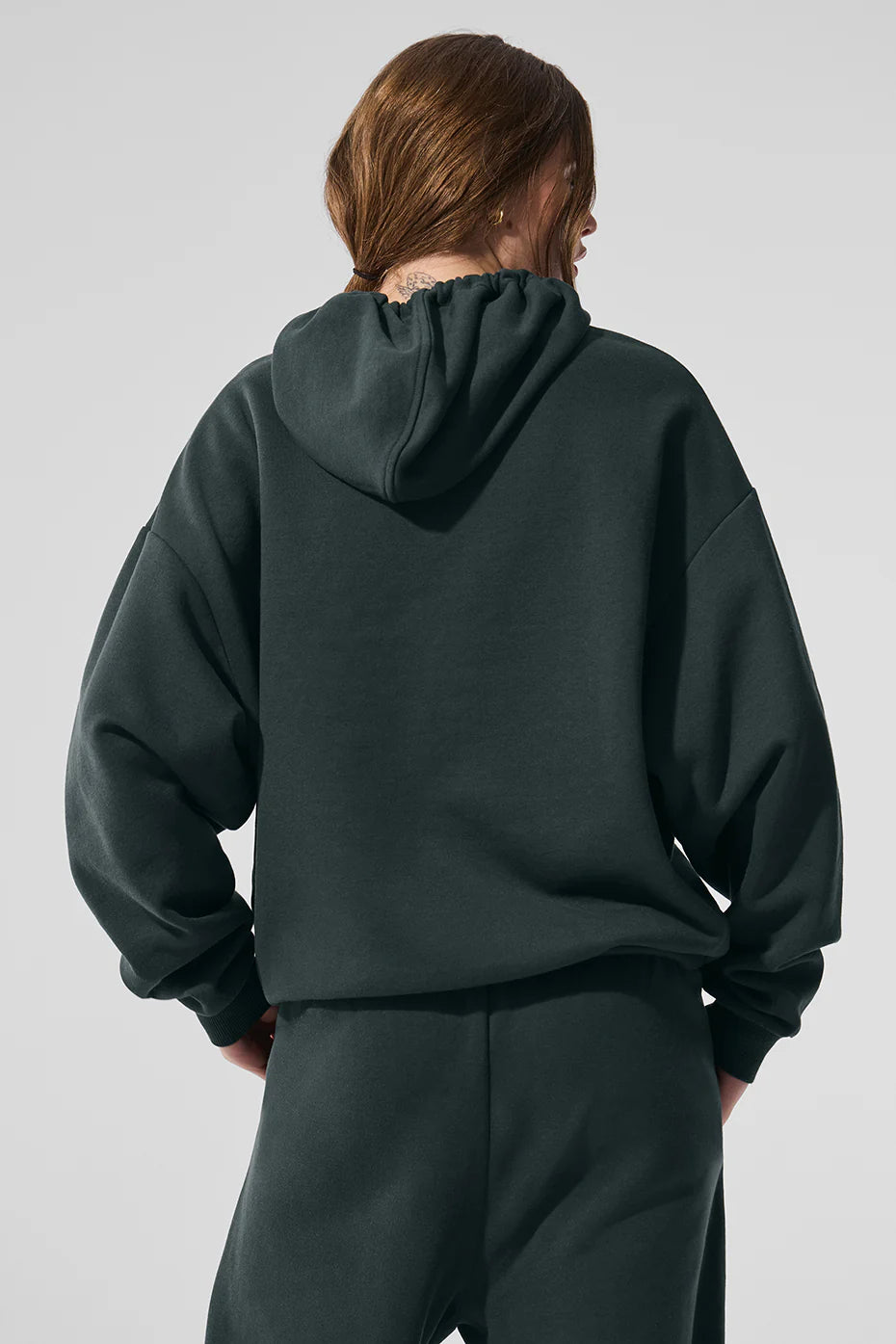 Accolade Hoodie - Charcoal Green